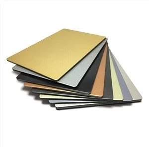 4mm ورق ACP با پوشش 0.30mm PVDF برای پانل دیوار تزئینی در فضای باز