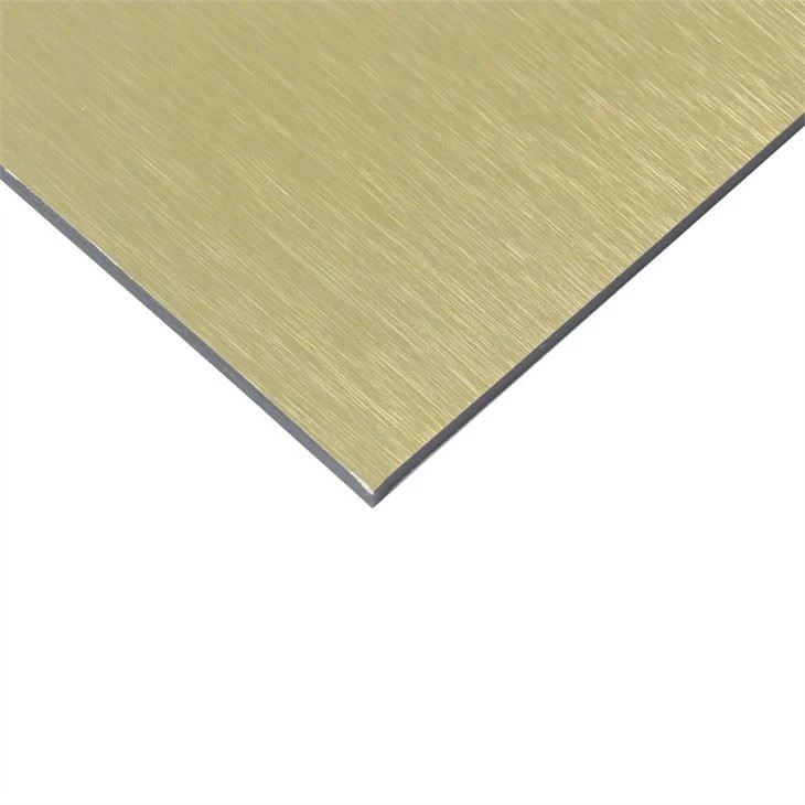 Copper Brushed Aluminium Composite Panel.ACP