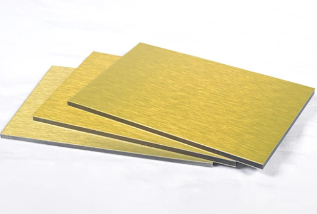Brushed Aluminum Composite Panels